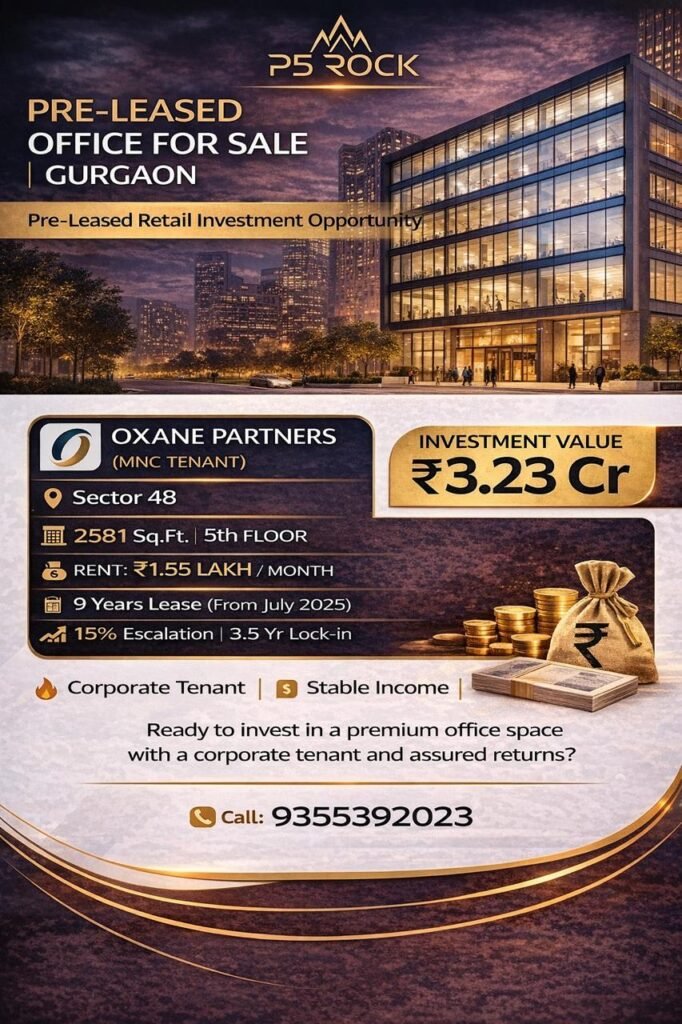 Oxane Partners Investment – Premium Office Asset