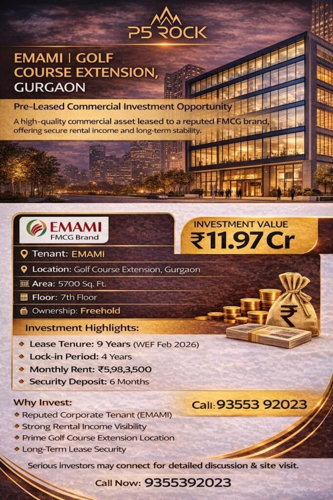 Emami Commercial Investment – Prime Corporate Asset