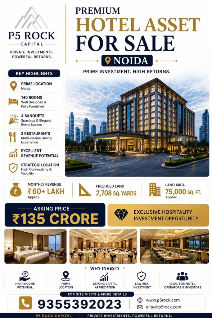 Hotel for Sale in Noida