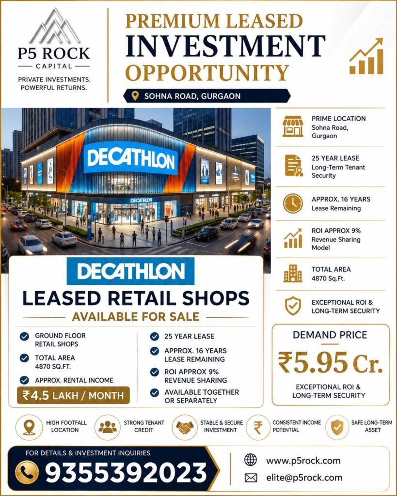 DECATHLON – LEASED RETAIL INVESTMENT OPPORTUNITY